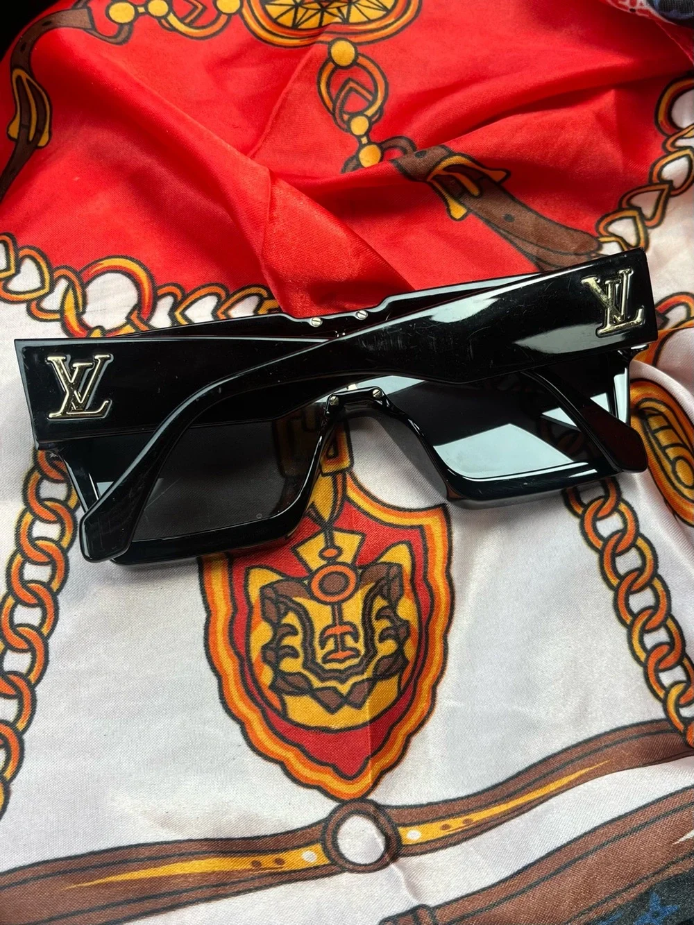 Louis Vuitton Black Cyclone Sunglasses